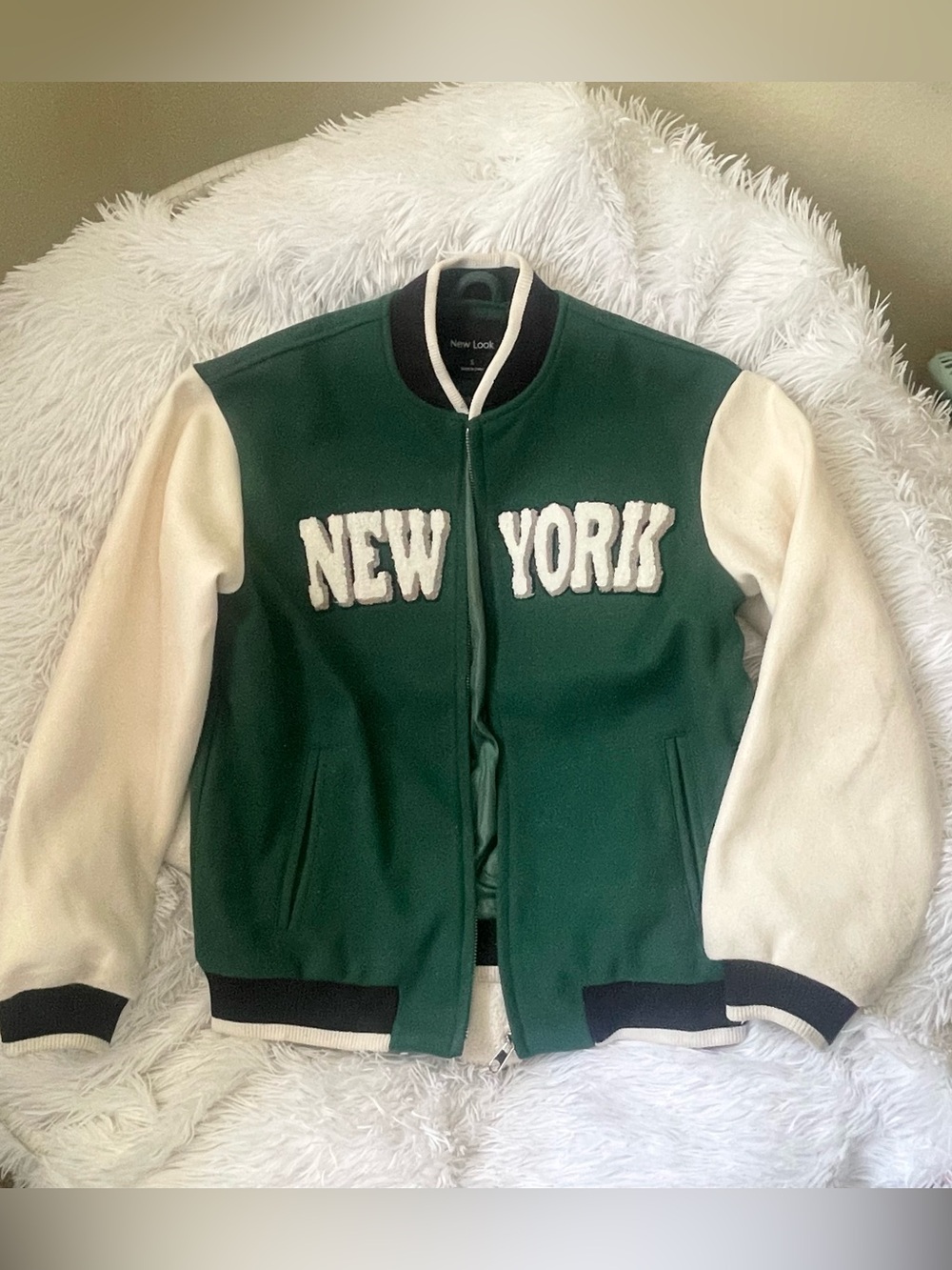 Wool New York varsity jacket